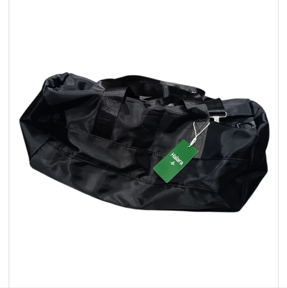 HALARA Jet Black Men's Duffel Bag NEW